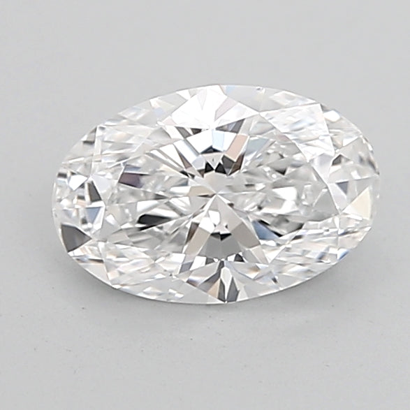 1.05 Carat Oval Shaped, Ideal Cut, D Color, VVS2 Clarity, IGI Certified Lab Grown Diamond