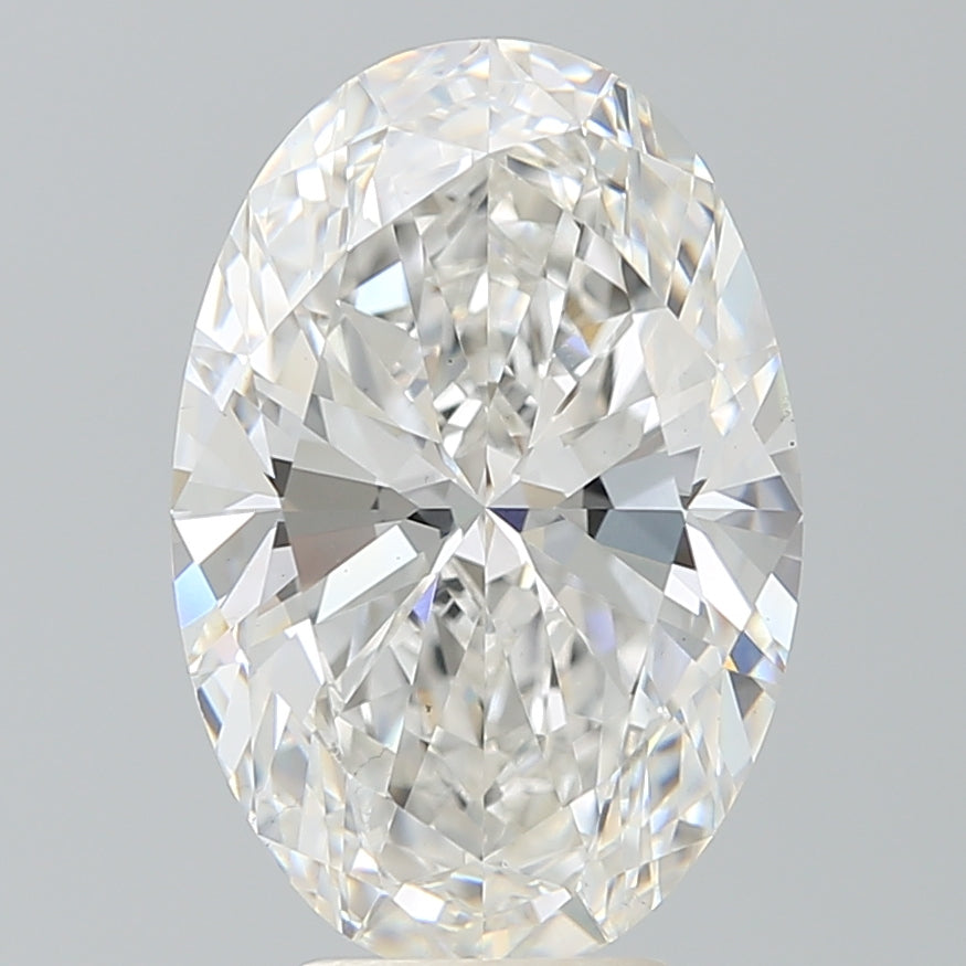 6.21 Carat Oval Shaped, Excellent Cut, F Color, VS1 Clarity, IGI Certified Lab Grown Diamond