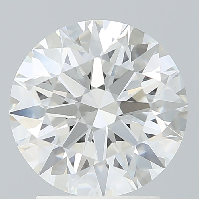 2.44 Carat Round Shaped, Ideal Cut, F Color, VS1 Clarity, IGI Certified Lab Grown Diamond
