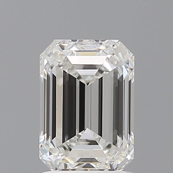 1.60 Carat Emerald Shaped, Ideal Cut, E Color, VVS2 Clarity, IGI Certified Lab Grown Diamond