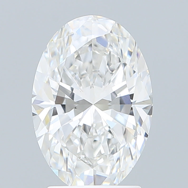 2.57 Carat Oval Shaped, Excellent Cut, E Color, VVS2 Clarity, IGI Certified Lab Grown Diamond