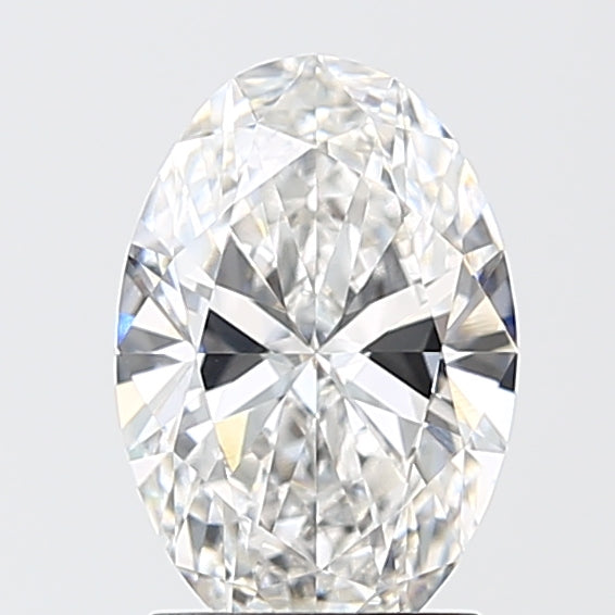 1.54 Carat Oval Shaped, Ideal Cut, E Color, VVS2 Clarity, IGI Certified Lab Grown Diamond