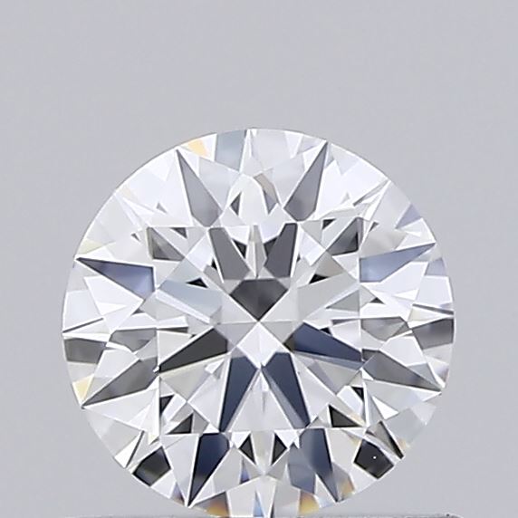 0.52 Carat Round Shaped, Ideal Cut, D Color, VVS2 Clarity, IGI Certified Lab Grown Diamond