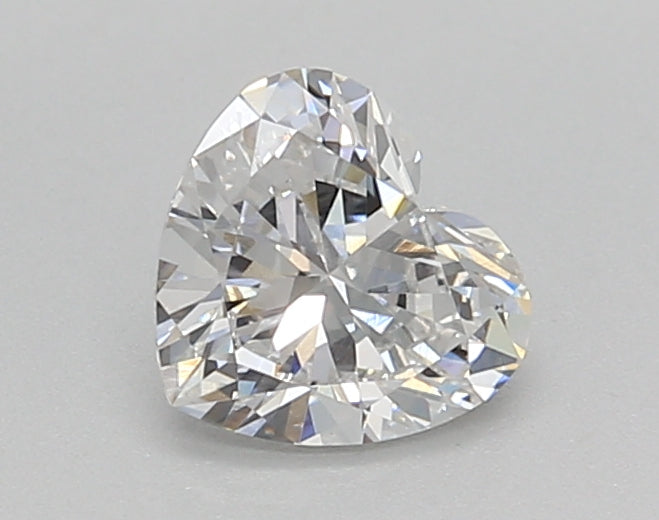0.70 Carat Heart Shaped, Excellent Cut, E Color, VVS2 Clarity, IGI Certified Lab Grown Diamond
