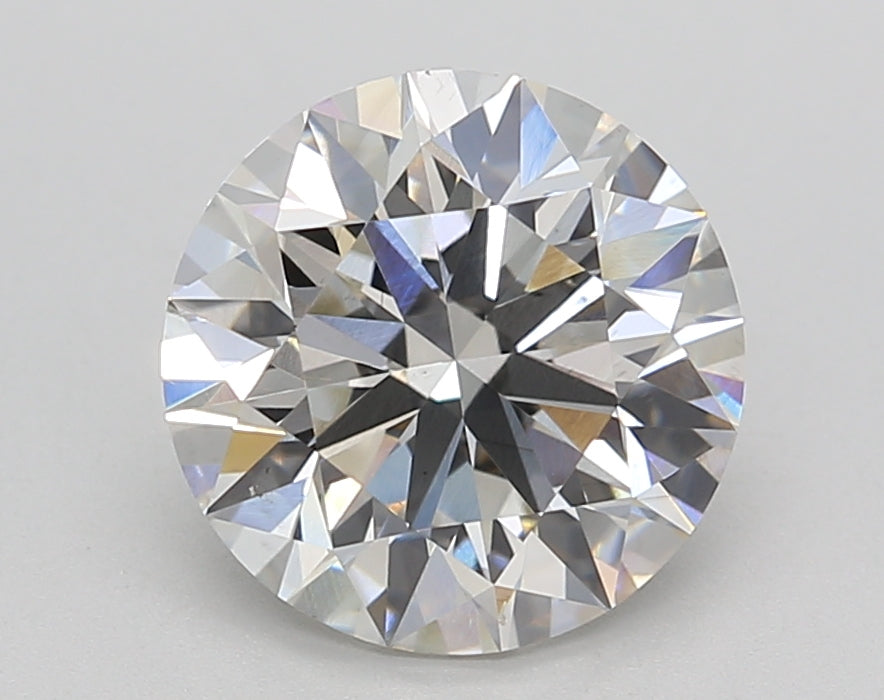 2.71 Carat Round Shaped, Ideal Cut, G Color, VS2 Clarity, IGI Certified Lab Grown Diamond