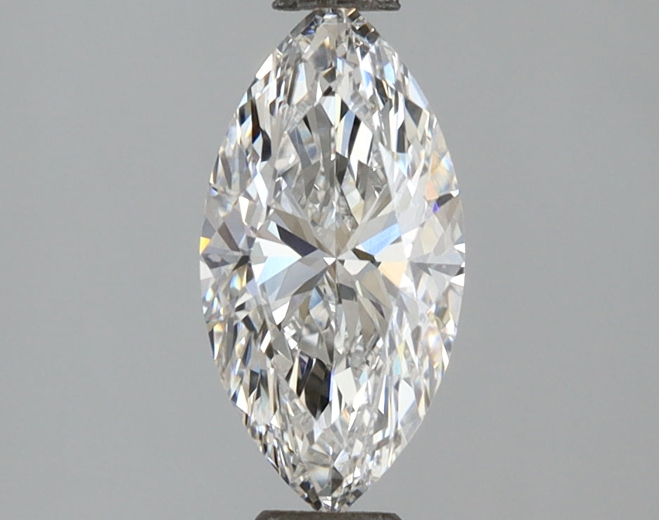 1.07 Carat Marquise Shaped, Ideal Cut, F Color, VVS2 Clarity, IGI Certified Lab Grown Diamond
