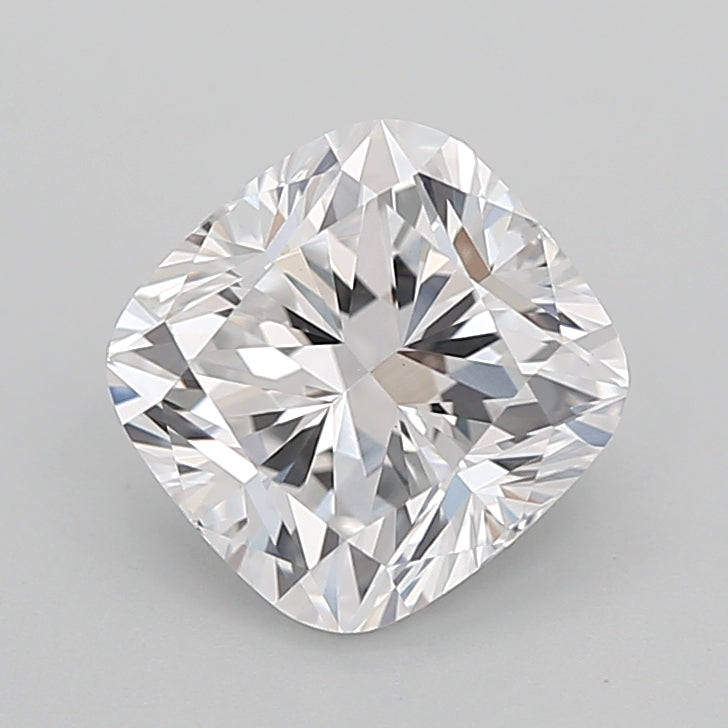 2.52 Carat Cushion Shaped, Excellent Cut, D Color, VVS2 Clarity, IGI Certified Lab Grown Diamond