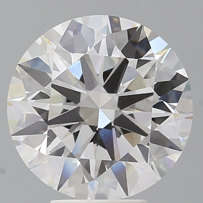 5.53 Carat Round Shaped, Ideal Cut, E Color, VVS2 Clarity, IGI Certified Lab Grown Diamond