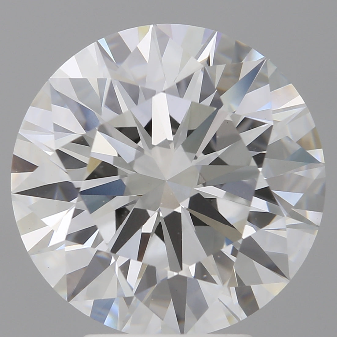 5.00 Carat Round Shaped, Ideal Cut, F Color, VVS2 Clarity, IGI Certified Lab Grown Diamond