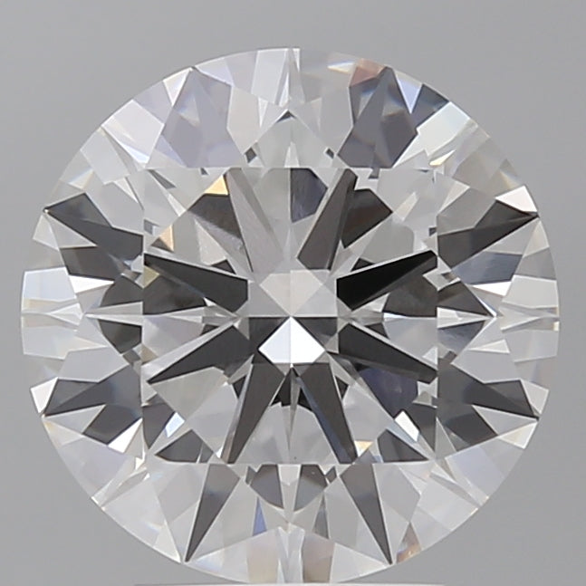 4.02 Carat Round Shaped, Ideal Cut, E Color, VVS2 Clarity, IGI Certified Lab Grown Diamond