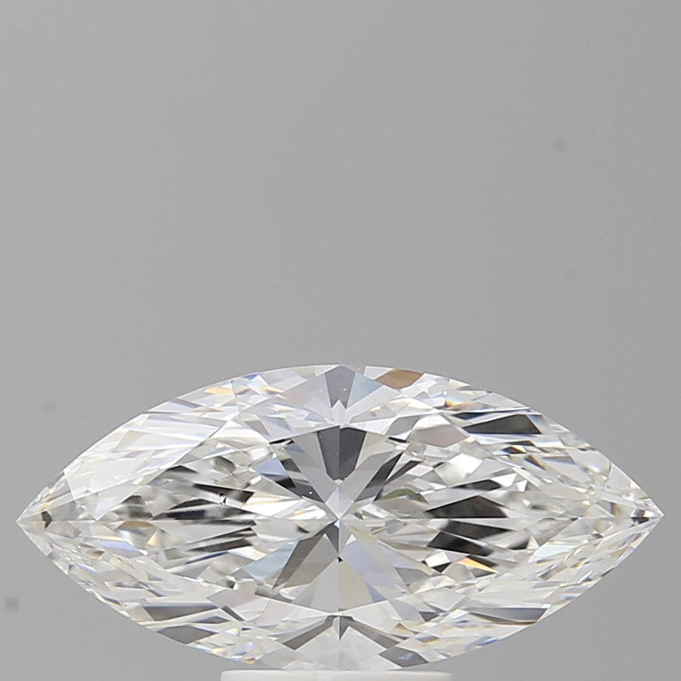 3.60 Carat Marquise Shaped, Ideal Cut, E Color, VS1 Clarity, IGI Certified Lab Grown Diamond