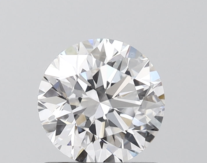 1.06 Carat Round Shaped, Excellent Cut, D Color, VVS2 Clarity, IGI Certified Lab Grown Diamond