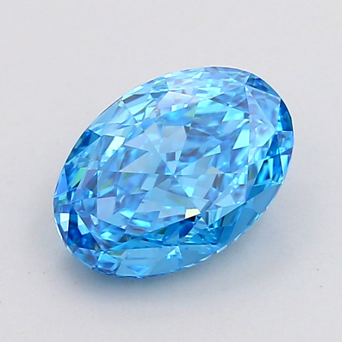 1.46 Carat Oval Shaped, Very Good Cut, VS1 Clarity, IGI Certified Lab Grown Diamond