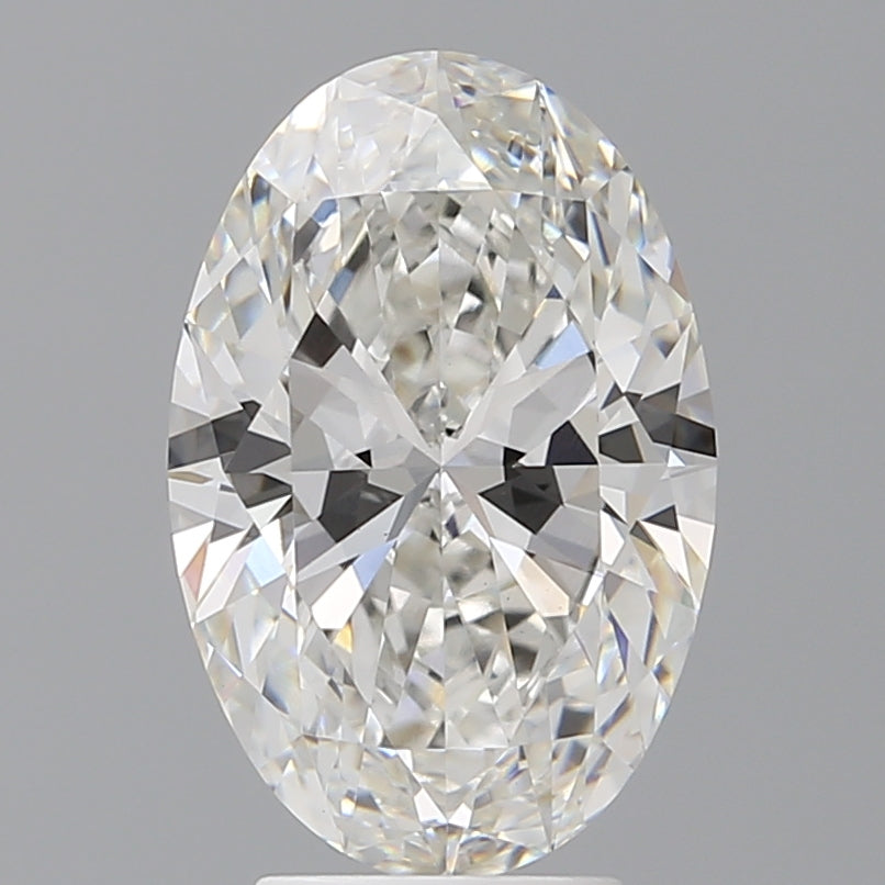 4.06 Carat Oval Shaped, Ideal Cut, F Color, VS1 Clarity, IGI Certified Lab Grown Diamond