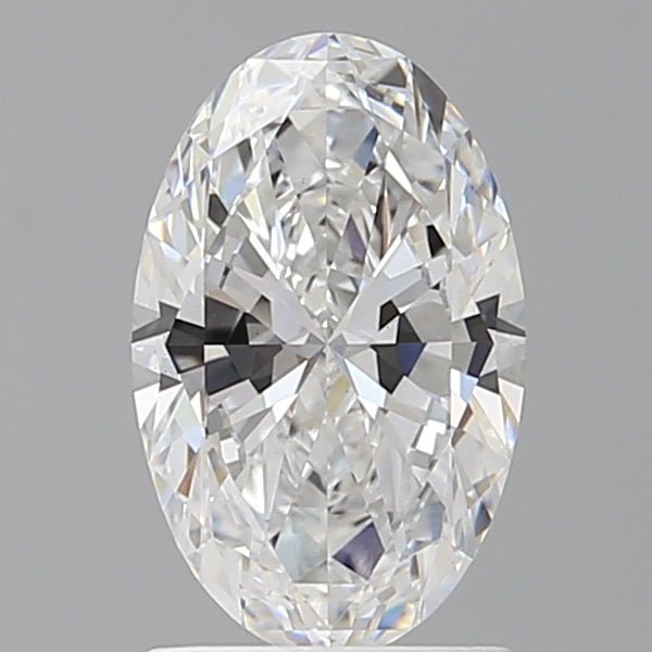 1.54 Carat Oval Shaped, Ideal Cut, D Color, VS1 Clarity, IGI Certified Lab Grown Diamond