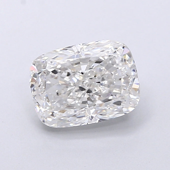 2.11 Carat Cushion Shaped, Very Good Cut, E Color, VVS2 Clarity, IGI Certified Lab Grown Diamond