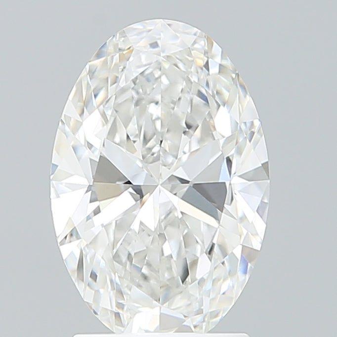 2.17 Carat Oval Shaped, Ideal Cut, E Color, VVS2 Clarity, IGI Certified Lab Grown Diamond