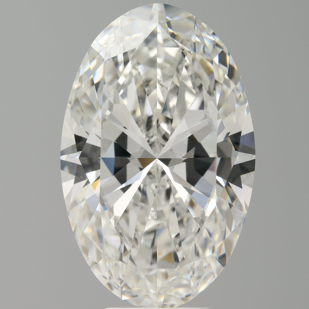 8.00 Carat Oval Shaped, Ideal Cut, F Color, VVS2 Clarity, IGI Certified Lab Grown Diamond