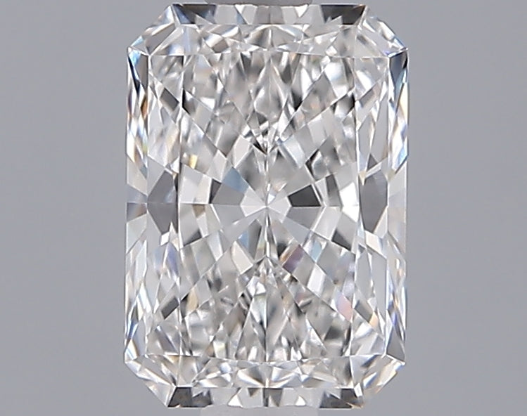1.54 Carat Radiant Shaped, Ideal Cut, F Color, VVS1 Clarity, IGI Certified Lab Grown Diamond
