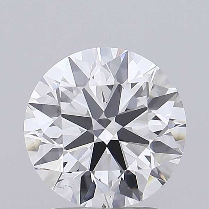 2.27 Carat Round Shaped, Excellent Cut, D Color, VS2 Clarity, IGI Certified Lab Grown Diamond