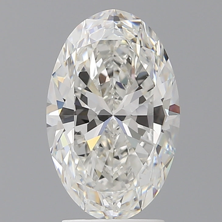 3.04 Carat Oval Shaped, Ideal Cut, F Color, VS1 Clarity, IGI Certified Lab Grown Diamond