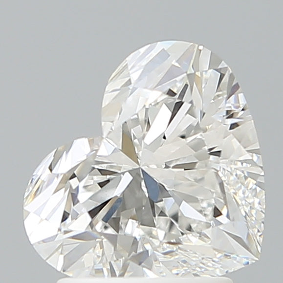 2.15 Carat Heart Shaped, Ideal Cut, E Color, VVS2 Clarity, IGI Certified Lab Grown Diamond