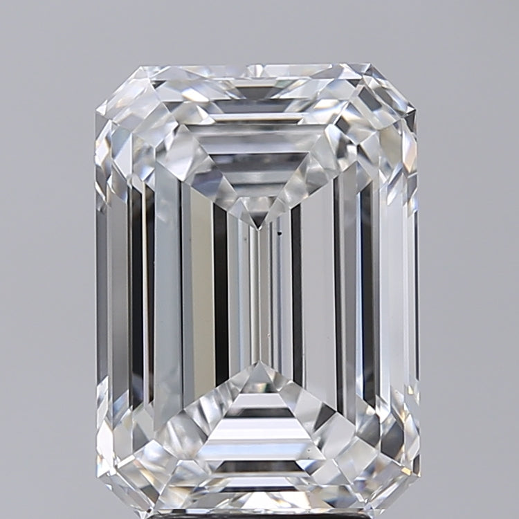 5.02 Carat Emerald Shaped, Very Good Cut, E Color, VS1 Clarity, IGI Certified Lab Grown Diamond
