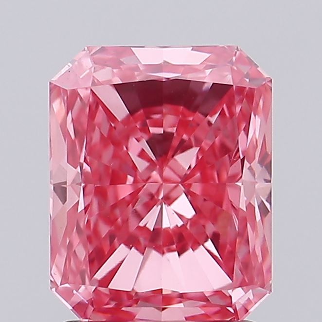 1.61 Carat Radiant Shaped, Excellent Cut, VS1 Clarity, IGI Certified Lab Grown Diamond