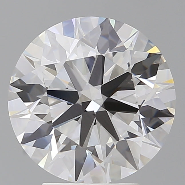 4.10 Carat Round Shaped, Ideal Cut, E Color, VVS2 Clarity, IGI Certified Lab Grown Diamond