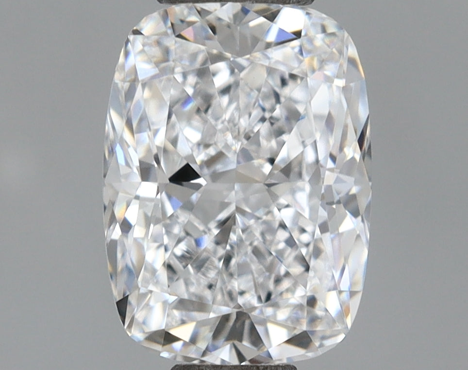 1.09 Carat Cushion Shaped, Ideal Cut, D Color, VVS1 Clarity, IGI Certified Lab Grown Diamond