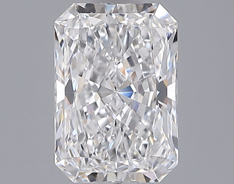 1.57 Carat Radiant Shaped, Ideal Cut, D Color, VVS1 Clarity, IGI Certified Lab Grown Diamond
