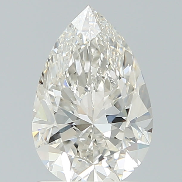 1.65 Carat Pear Shaped, Excellent Cut, G Color, VVS2 Clarity, IGI Certified Lab Grown Diamond