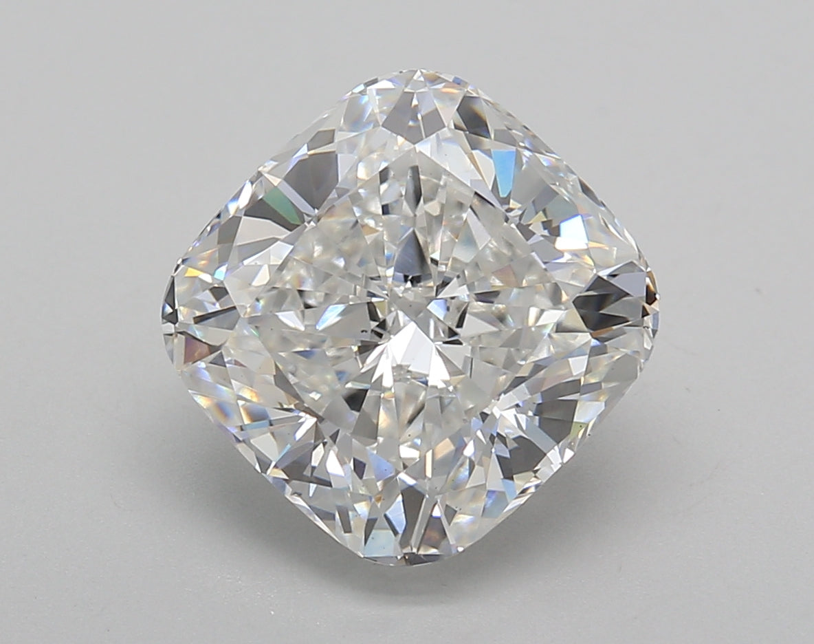 5.02 Carat Cushion Shaped, Excellent Cut, E Color, VS1 Clarity, IGI Certified Lab Grown Diamond