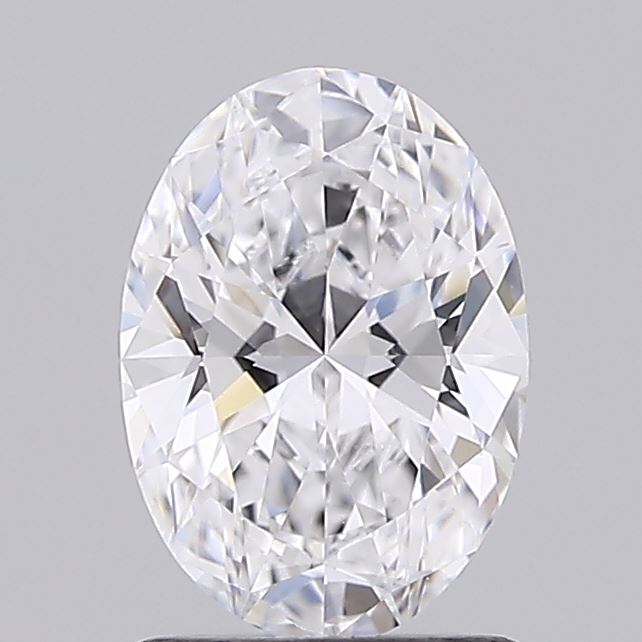 1.09 Carat Oval Shaped, Ideal Cut, D Color, IF Clarity, IGI Certified Lab Grown Diamond