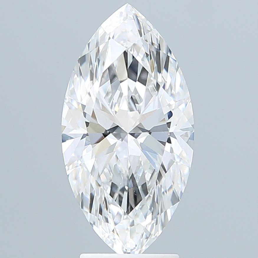 3.59 Carat Marquise Shaped, Ideal Cut, E Color, VVS1 Clarity, IGI Certified Lab Grown Diamond