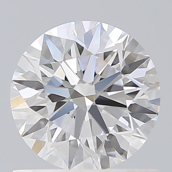 0.90 Carat Round Shaped, Excellent Cut, D Color, VVS2 Clarity, IGI Certified Lab Grown Diamond