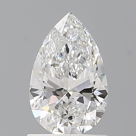 1.10 Carat Pear Shaped, Ideal Cut, D Color, VS1 Clarity, IGI Certified Lab Grown Diamond