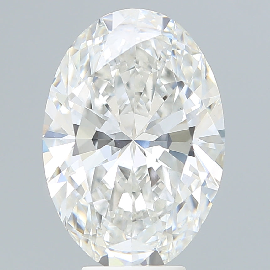 6.18 Carat Oval Shaped, Excellent Cut, F Color, VS1 Clarity, IGI Certified Lab Grown Diamond