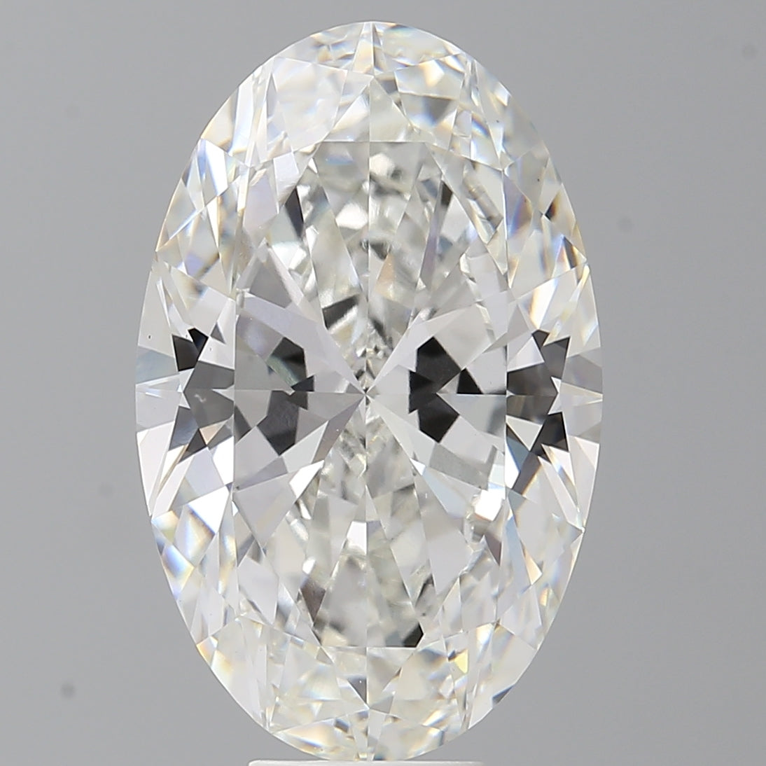 10.09 Carat Oval Shaped, Ideal Cut, F Color, VVS2 Clarity, IGI Certified Lab Grown Diamond