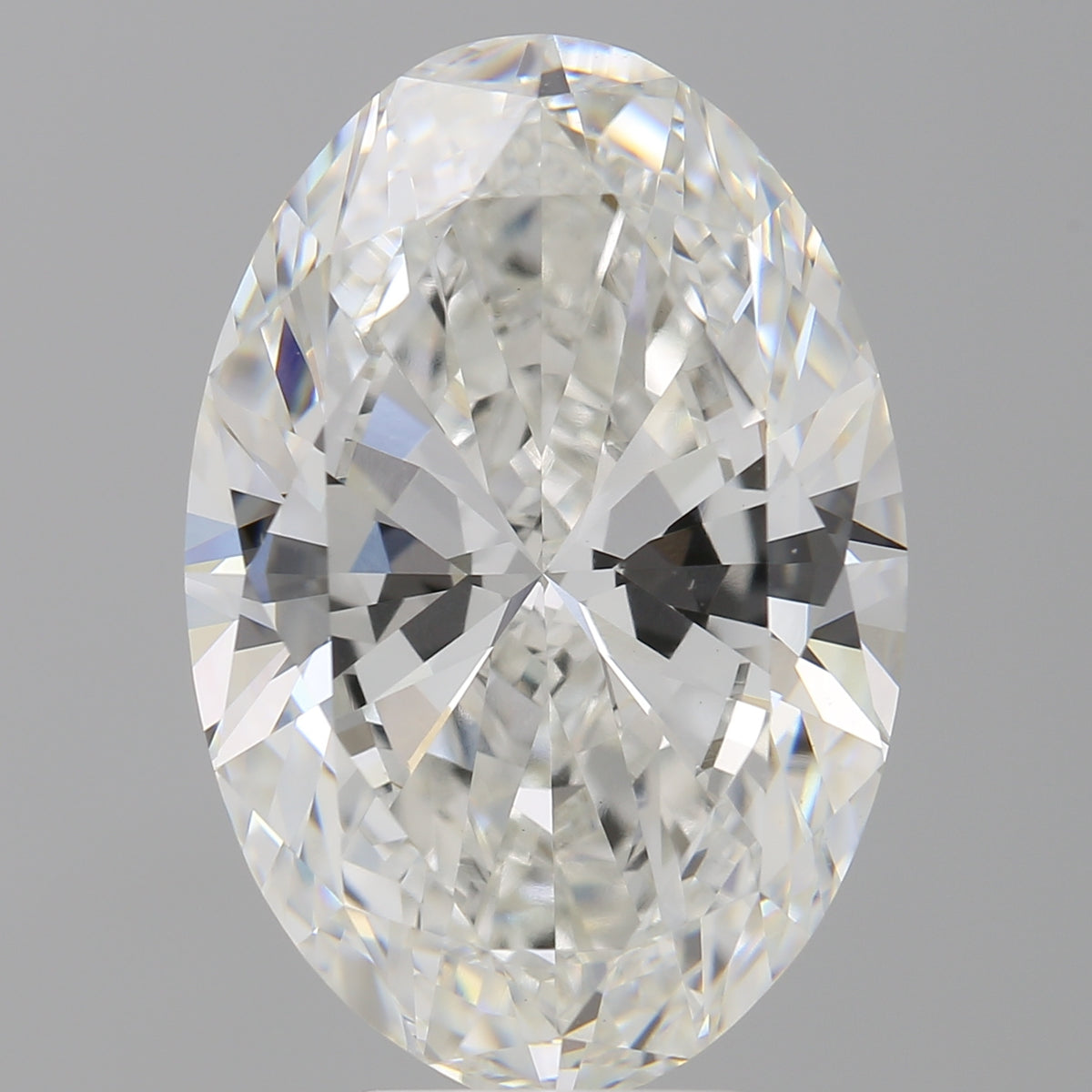 8.03 Carat Oval Shaped, Ideal Cut, F Color, VVS2 Clarity, IGI Certified Lab Grown Diamond