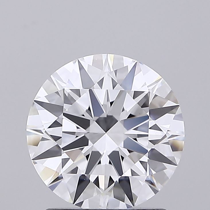1.55 Carat Round Shaped, Ideal Cut, D Color, VS1 Clarity, IGI Certified Lab Grown Diamond