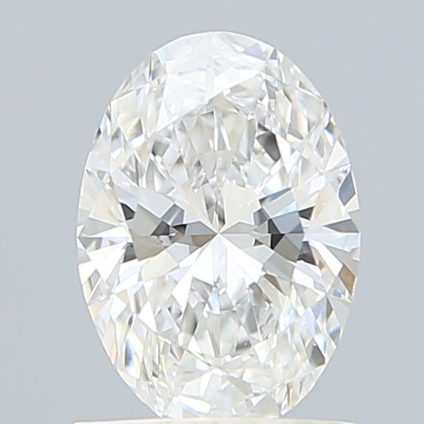 1.02 Carat Oval Shaped, Ideal Cut, E Color, VVS2 Clarity, IGI Certified Lab Grown Diamond