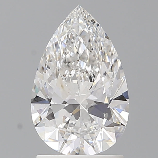 1.59 Carat Pear Shaped, Ideal Cut, E Color, VVS2 Clarity, IGI Certified Lab Grown Diamond