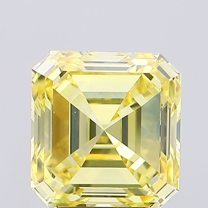 5.01 Carat Asscher Shaped, Very Good Cut, VS1 Clarity, IGI Certified Lab Grown Diamond