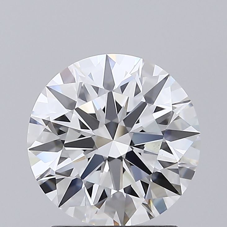 1.57 Carat Round Shaped, Ideal Cut, D Color, VS1 Clarity, IGI Certified Lab Grown Diamond