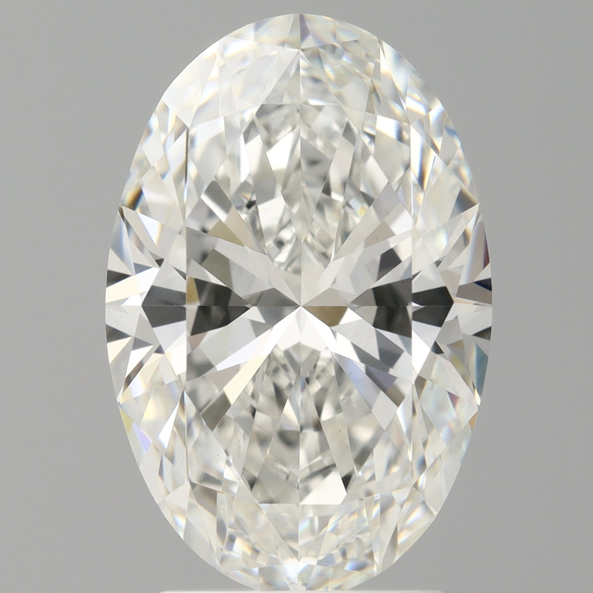 3.09 Carat Oval Shaped, Ideal Cut, F Color, VVS2 Clarity, IGI Certified Lab Grown Diamond