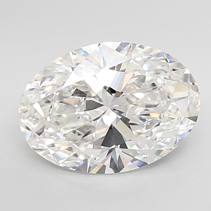 5.03 Carat Oval Shaped, Ideal Cut, F Color, VS1 Clarity, IGI Certified Lab Grown Diamond
