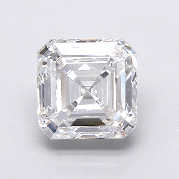 2.14 Carat Asscher Shaped, Very Good Cut, E Color, VS1 Clarity, IGI Certified Lab Grown Diamond