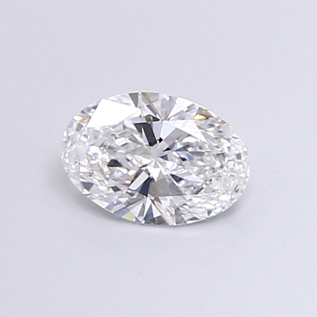 1.09 Carat Oval Shaped, Very Good Cut, D Color, VVS2 Clarity, IGI Certified Lab Grown Diamond