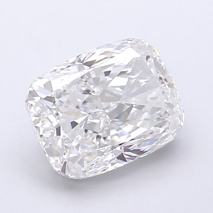 3.00 Carat Cushion Shaped, Very Good Cut, D Color, VS1 Clarity, IGI Certified Lab Grown Diamond